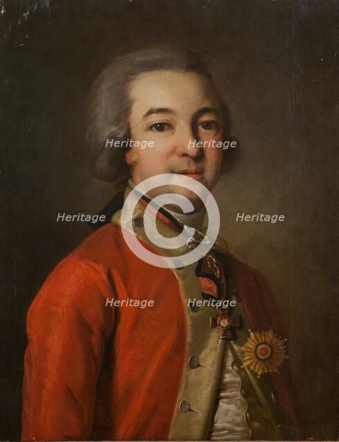 Portrait of Alexander Khrapovitsky (1749-1801), Senator and author, Second Half of the 18th cen.. Artist: Anonymous  