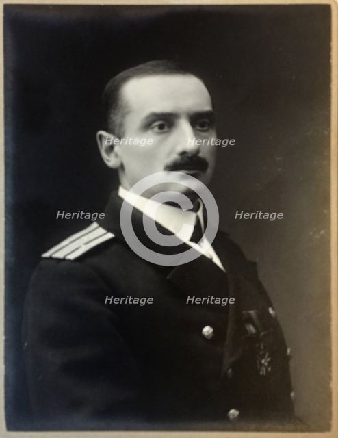 Portrait of Alexander Kolchak (1874-1920), 1909. Creator: Photo studio H. Rentz & F. Schrader.