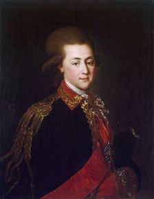 Portrait of Alexander Lanskoi, 1775. Creator: Unknown