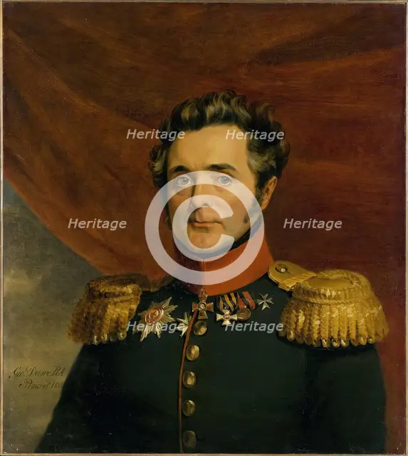 Portrait of Alexander P. Aledinsky (1775-1841), 1823. Creator: George Dawe.
