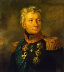 Portrait of Alexander P. Tormasov (1752-1819), 1822. Creator: Workshop of George Dawe