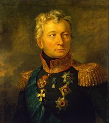 Portrait of Alexander P. Tormasov (1752-1819), 1822. Creator: Workshop of George Dawe