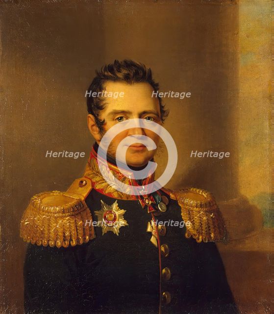 Portrait of Alexander P. Urusov (1768-1835), 1822. Creator: Workshop of George Dawe.