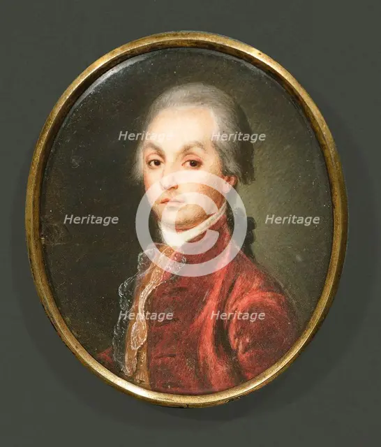 Portrait of Alexander Radishchev (1749-1802), Early 18th cen. Creator: Anonymous.