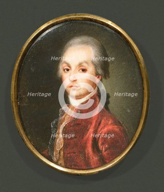 Portrait of Alexander Radishchev (1749-1802), Early 18th cen. Creator: Anonymous.