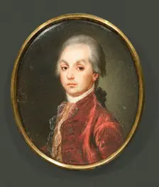 Portrait of Alexander Radishchev (1749-1802), Early 18th cen. Creator: Anonymous
