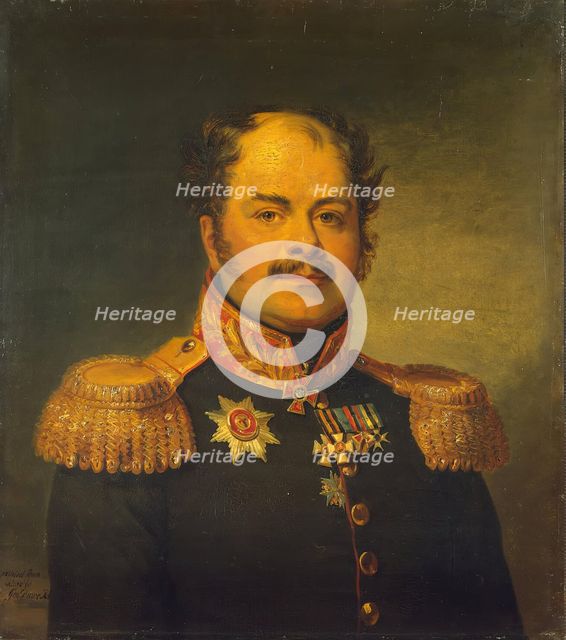 Portrait of Alexander S. Shulgin (c1775-1841), 1822.  Creator: George Dawe.
