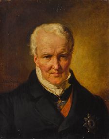 Portrait of Alexander von Humboldt (1769-1859), 1858