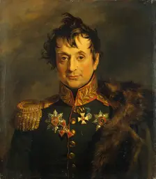 Portrait of Alexander Ya. Knyazhnin (1771-1829) (1st), 1822. Creator: George Dawe