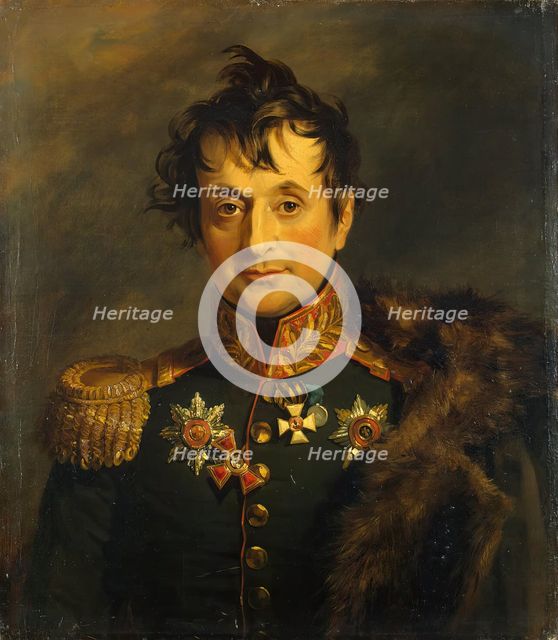 Portrait of Alexander Ya. Knyazhnin (1771-1829) (1st), 1822. Creator: George Dawe.