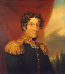 Portrait of Alexander Ya. Patton (1762-1815), 1823. Creators: George Dawe, Workshop of George Dawe
