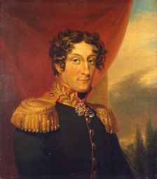 Portrait of Alexander Ya. Patton (1762-1815), 1823. Creators: George Dawe, Workshop of George Dawe