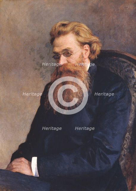 Portrait of Alexander Yakovlevich Gerd (1841-1888), c. 1888.