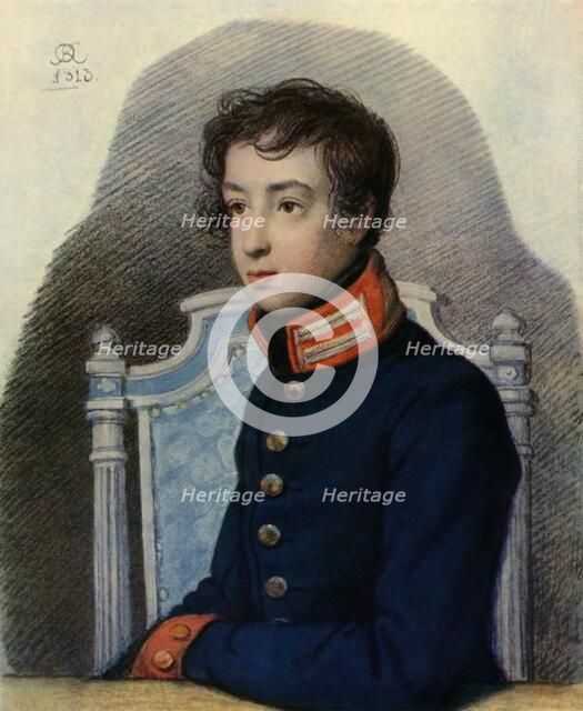 'Portrait of Alexandr Pavlovich Bakunin', 1813, (1965). Creator: Orest Kiprensky.
