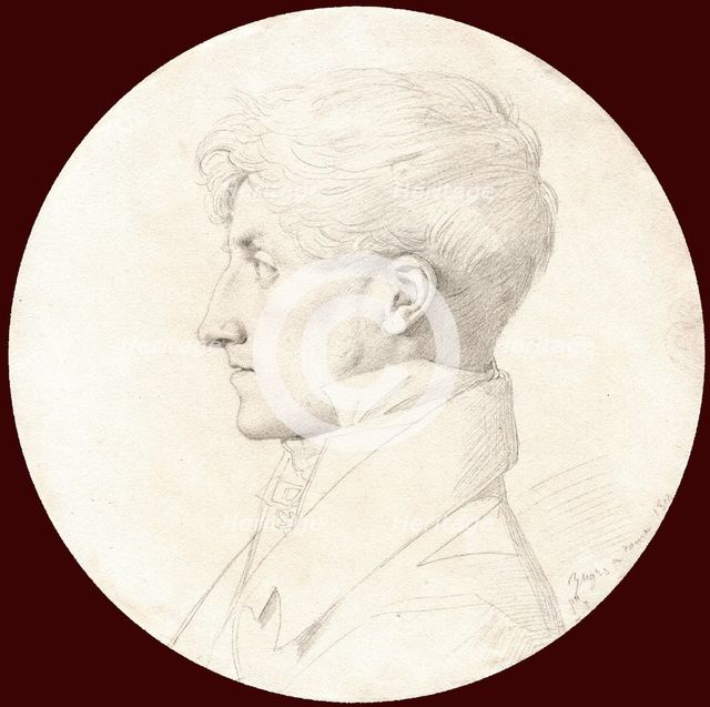 Portrait of Alexandre-Michel Beljambe (1791-1881), 1812. Creator: Ingres, Jean Auguste Dominique (1780-1867).