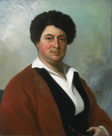 Portrait of Alexandre Dumas, 1855. Creator: William Henry Powell