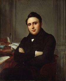 Portrait of Alexandre Ledru-Rollin (1807-1874), 1838. Creator: Mongez, Angélique (1775-1855)