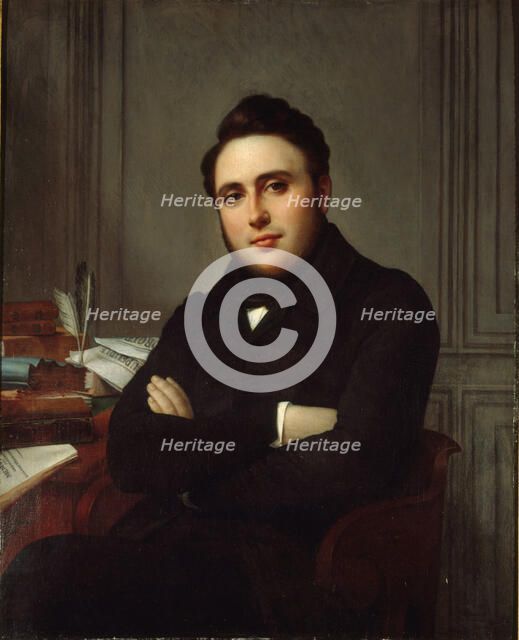 Portrait of Alexandre Ledru-Rollin (1807-1874), 1838. Creator: Mongez, Angélique (1775-1855).