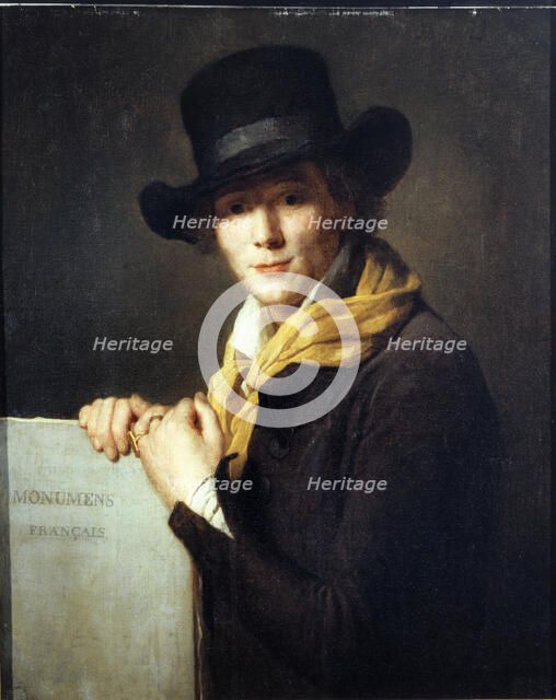 Portrait of Alexandre Lenoir (1761-1839), 1796. Creator: Bouliard, Marie-Geneviève (1763-1825).