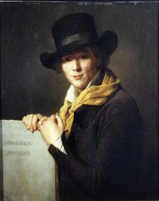 Portrait of Alexandre Lenoir (1761-1839), 1796. Creator: Bouliard, Marie-Geneviève (1763-1825)