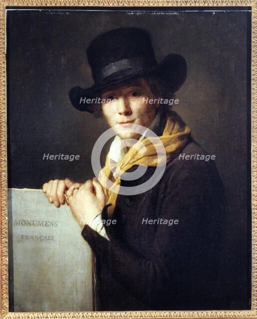 Portrait of Alexandre Lenoir (1762-1839), founder of the Museum of French Monuments, c1796. Creator: Marie-Genevieve Bouliard.
