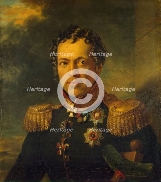 Portrait of Alexey N. Bakhmetev (1774-1841) (1st), 1822. Creator: George Dawe.