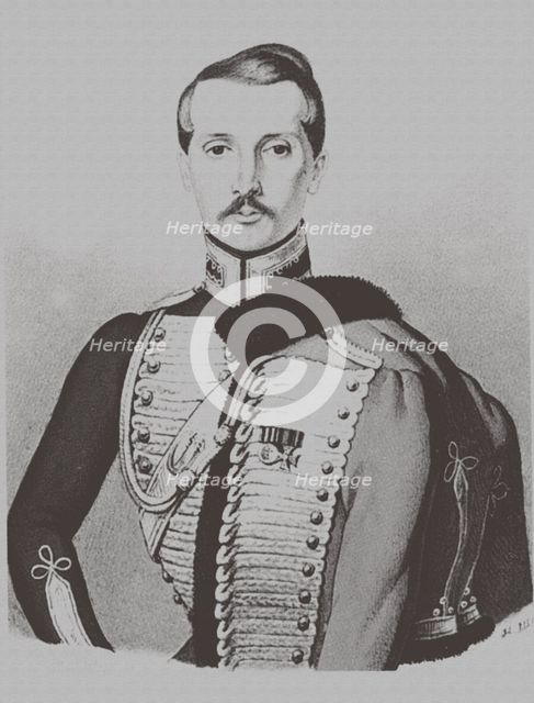 Portrait of Alexey Nikolayevich Wulf (1805-1881), 1830s. Artist: Anonymous  