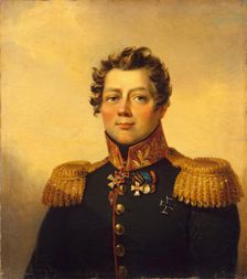 Portrait of Alexey A. Protasov (1780-1833), 1822. Creator: Workshop of George Dawe