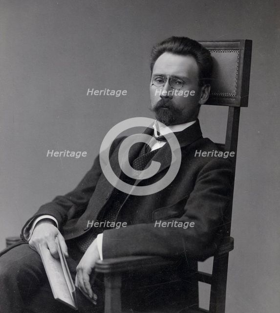 Portrait of Alexey Alexandrovich Bakhrushin (1865-1929), 1900s.