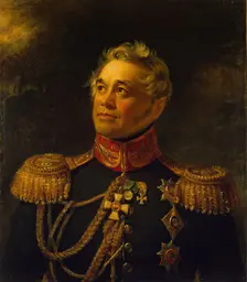 Portrait of Alexey G. Shcherbatov (1776-1848), 1822. Creators: George Dawe, Workshop of George Dawe