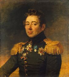 Portrait of Alexey P. Nikitin (1777-1858), 1822. Creators: George Dawe, Workshop of George Dawe