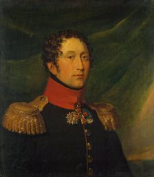 Portrait of Alexey S. Kologrivov (1776-1818), 1824. Creator: Workshop of George Dawe