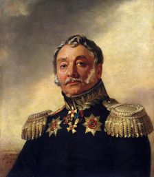 Portrait of Alexey V. Ilovaisky (1767-1842) (1st), 1825. Creator: George Dawe