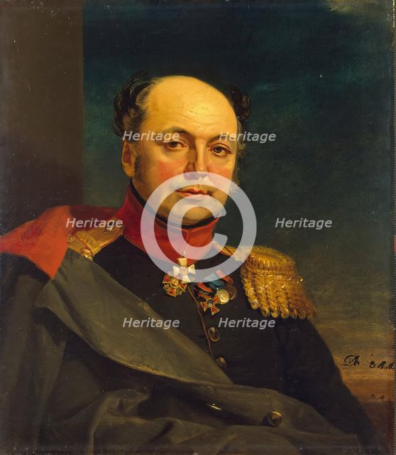 Portrait of Alexey V. Voyeykov (1778-1825), 1822. Creator: George Dawe.