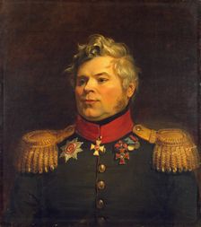 Portrait of Alexey Yu. Gamin (Hamen) (1773-1829), 1822. Creator: Workshop of George Dawe