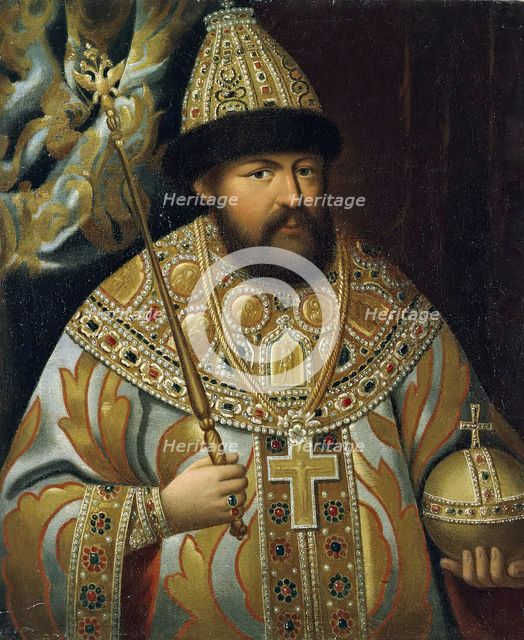 Portrait of Alexei Mikhailovich Romanov, 1800. Creator: Unknown.