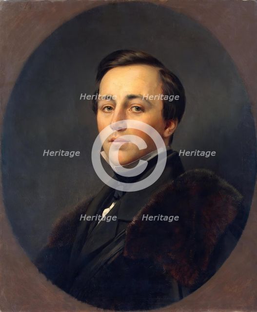 Portrait of Alexei Bobrinsky, 1850. Creator: Franz Kruger.