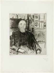 Portrait of Alexis Rouart, 1897. Creator: Paul Helleu