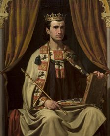 Portrait of Alfonso X (1221-1284), King of Castile, León and Galicia