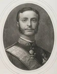 Portrait of Alfonso XII (Madrid, 1857-Madrid, 1885), King of Spain (1874-1885), 1882. Creator: Bartolome Maura Montaner