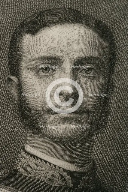 Portrait of Alfonso XII (Madrid, 1857-Madrid, 1885), King of Spain (1874-1885), 1882.  Creator: Bartolome Maura Montaner.