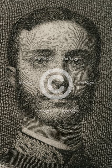 Portrait of Alfonso XII (Madrid, 1857-Madrid, 1885), King of Spain (1874-1885), 1882.  Creator: Bartolome Maura Montaner.