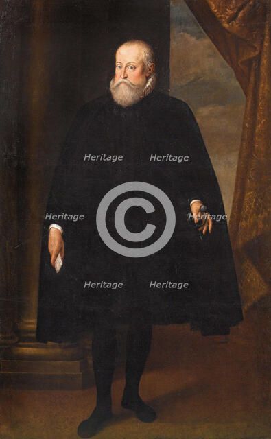 Portrait of Alfonso II d'Este (1533-1597), Duke of Ferrara, End of 16th cen.. Creator: Anonymous.