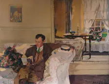 Portrait of Algernon Talmage c1900 (1914-1915). Artist: Hilda Fearon