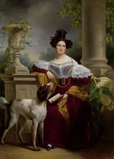 Portrait of Alida Christina Assink, 1833. Creator: Jan Adam Kruseman