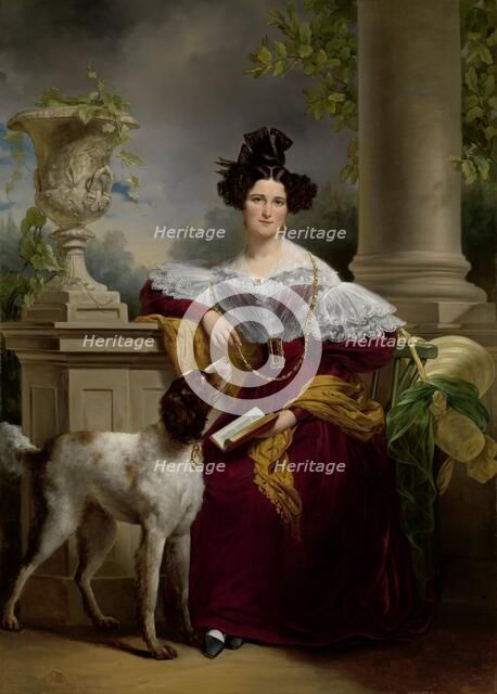 Portrait of Alida Christina Assink, 1833. Creator: Jan Adam Kruseman.