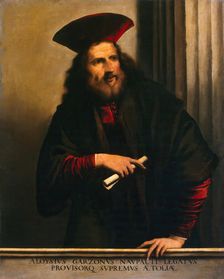Portrait of Aloysio Garzoni, 1640. Creator: Pietro della Vecchia