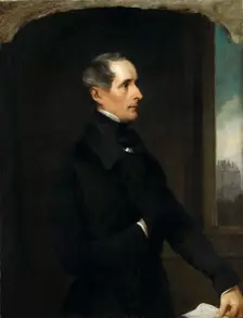 Portrait of Alphonse de Lamartine (1790-1869), 1848