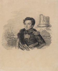 Portrait of A.P. Butovsky, Between 1817 and 1826. Creator: Hampeln, Carl, von (1794-after 1880)