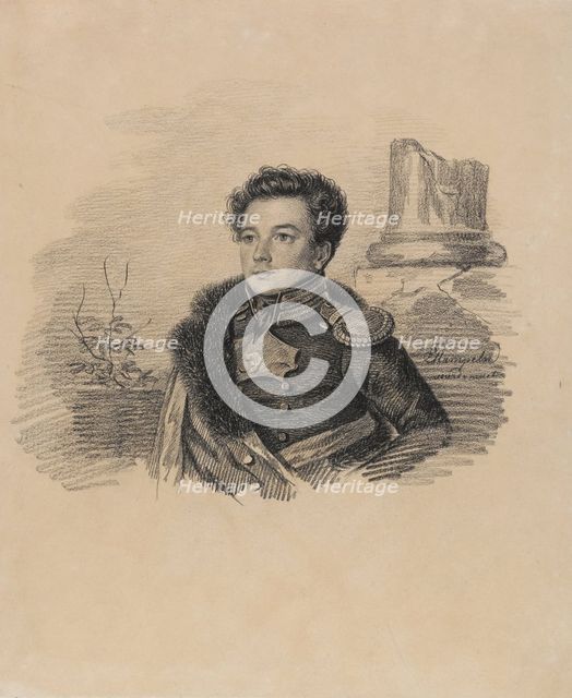 Portrait of A.P. Butovsky, Between 1817 and 1826. Creator: Hampeln, Carl, von (1794-after 1880).